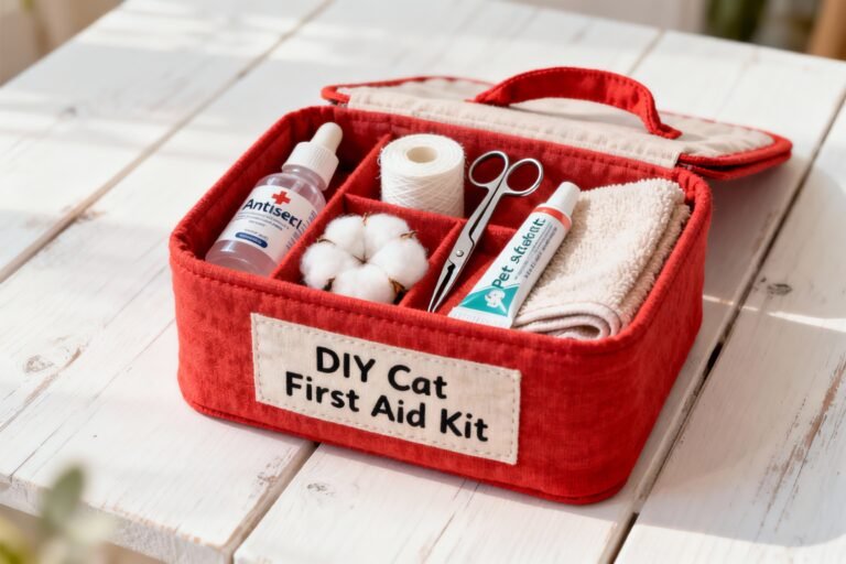 “diy Cat First Aid Kit — Everything You Should Have At Home”