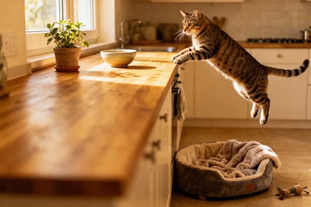 How To Stop Cats From Jumping On Counters