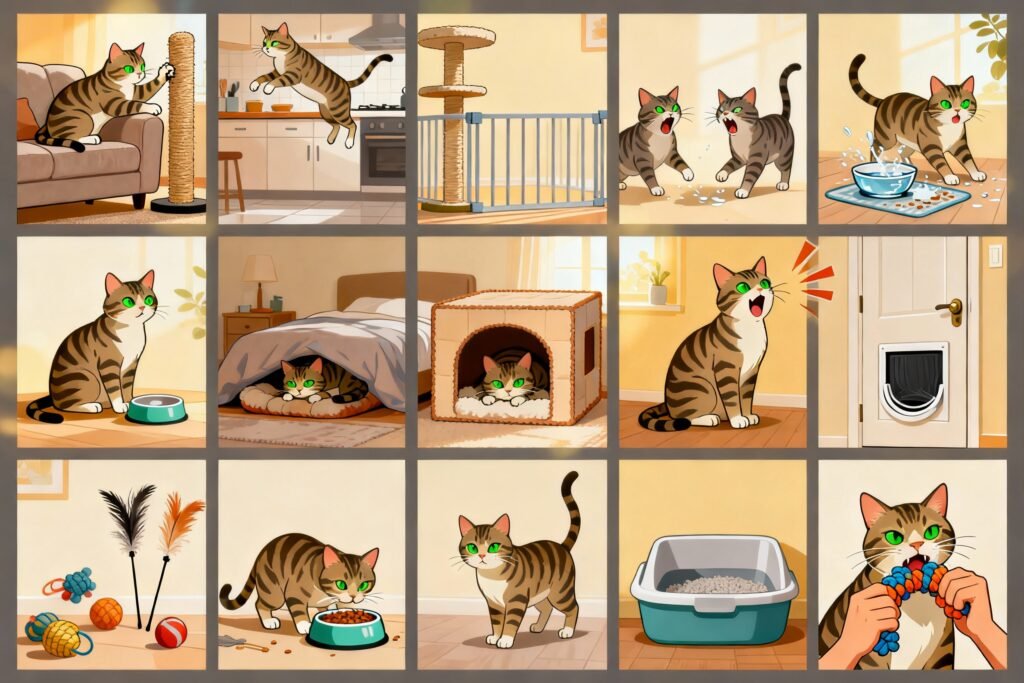 10 Cat Behavior Problems And How To Fix Them