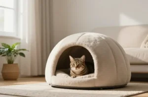 Creating a "Calm Corner" with a Covered Cat Bed for Anxious Cats That Actually Works