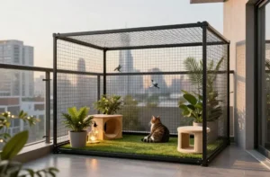 The Ultimate Guide to How to Create a "Catio" (Cat Patio) on a Apartment Balcony