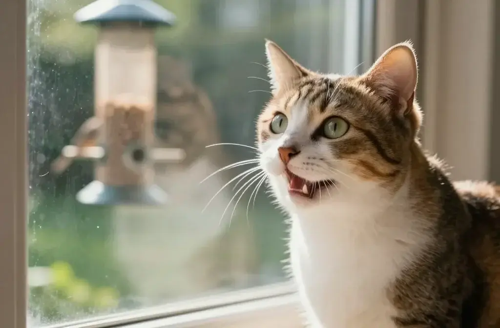 Decoding the "Chatter": Why Cats Make That Strange Noise at Birds
