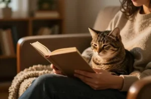 The Joy of Reading to Your Cat: Does It Calm Them? an Experiment.